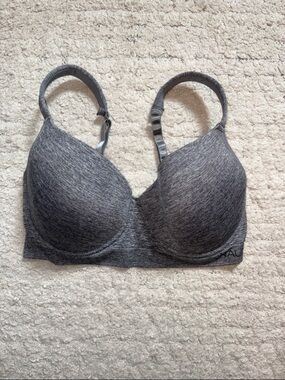 Nautica Heather Gray Seamless Molded Cup Bra